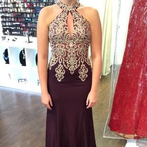 Purple prom dress - Jovani